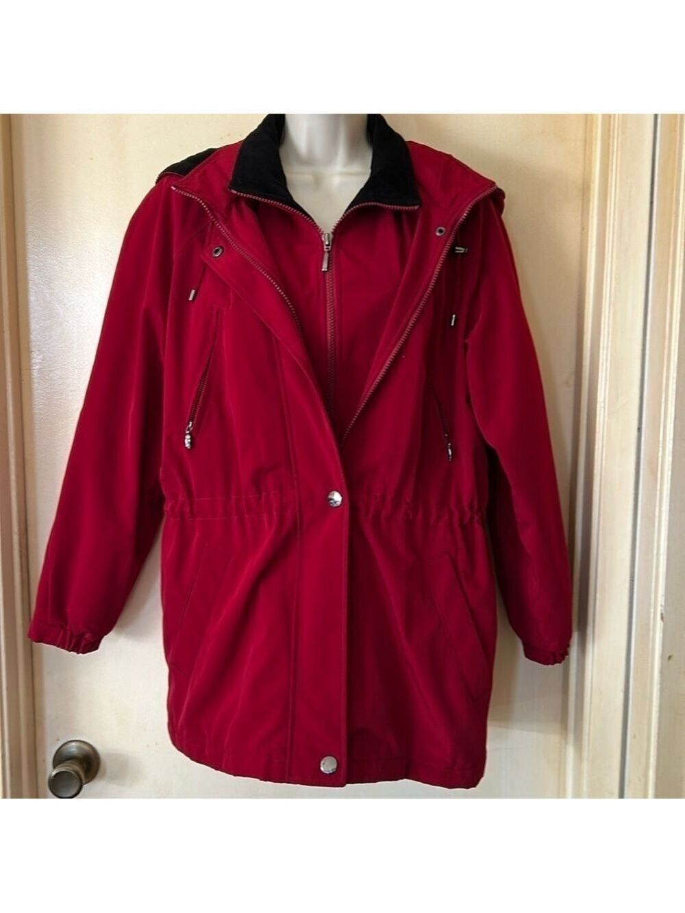 Nautica Red Heavyweight Jacket Size S